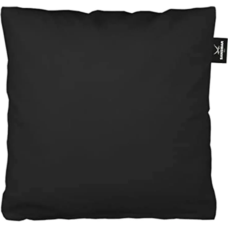 Kissenbezug SANSIBAR Jersey BL 40x40 cm schwarz – Bild 2