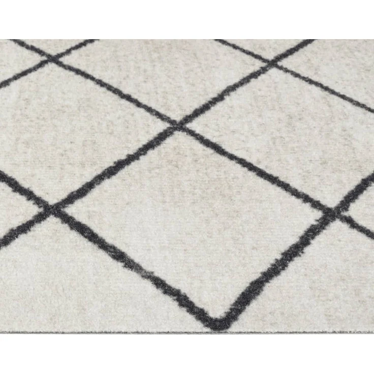 vidaXL Küchenteppich Waschbar Quadrat 60x180 cm Samt 136568 – Bild 3
