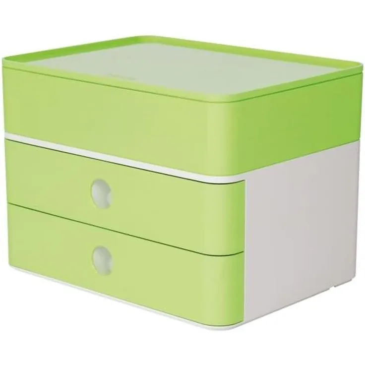 HAN Schubladenbox Smart-Box Plus Allison 2 Schübe lime green/snow whit