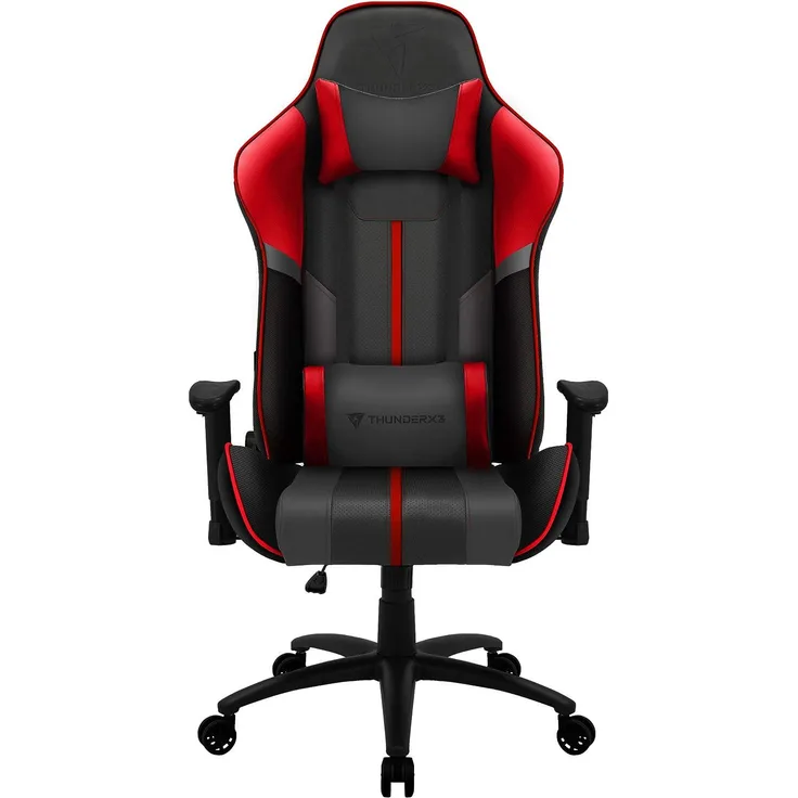 ThunderX3 BC3 BOSS, Gamer-Stuhl, AIR-Technologie, totale Atmungsaktivität, rot