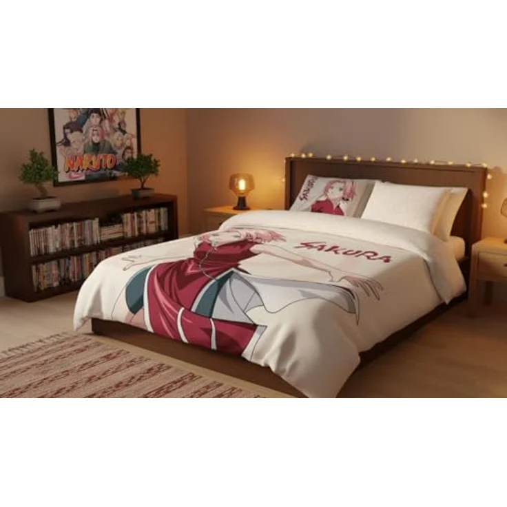 Naruto Bettwäsche Set 240 × 220 cm mit 2x Kissenbezug 65x65 cm – Bild 3