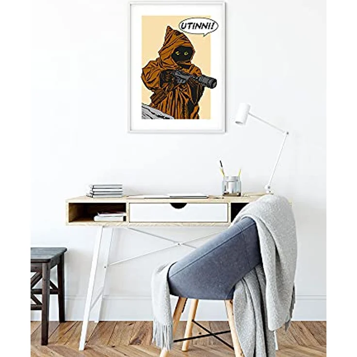 Komar Wandbild | Star Wars Classic Comic Quote Java | 40 x 50 cm, Premium-Poster Fotopapier, ohne Rahmen, für Kinder- und Jugendzimmer – Bild 5
