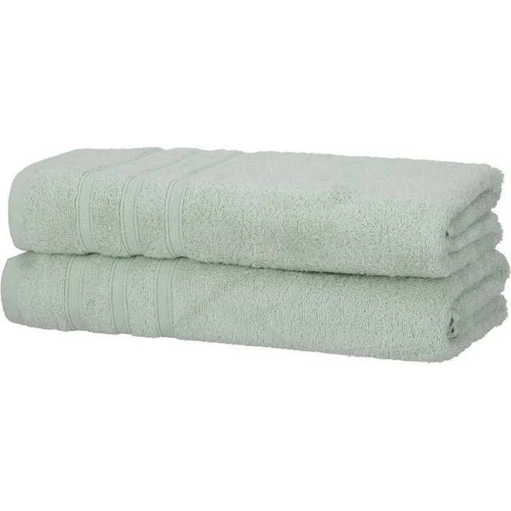 Hometex Premium Textiles Handtuch in nachhaltiger Premium Qualität 450 g/m², 2er Duschtücher, Kuschelig weich und sehr saugfähig, Extra flauschige Hotel-Qualität – Bild 2