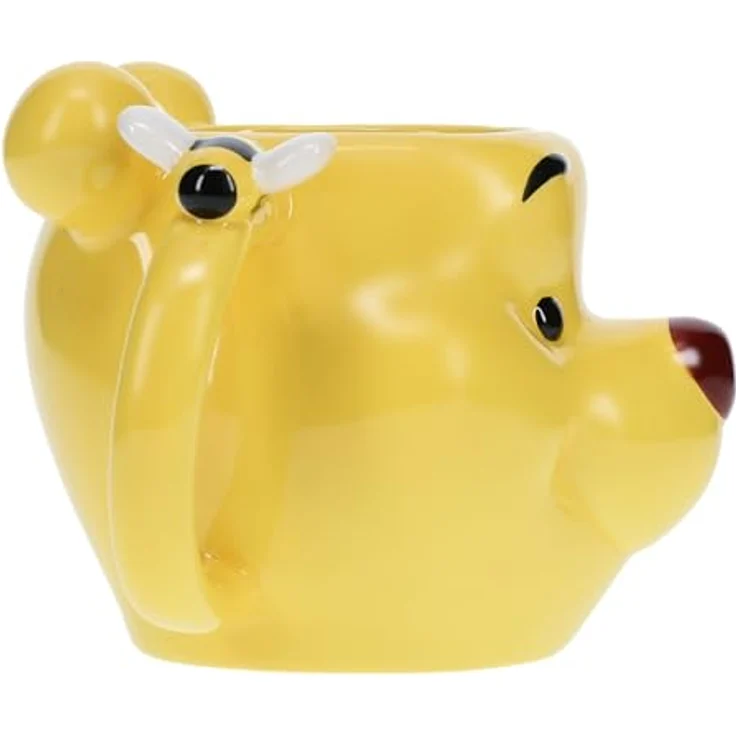 Winnie Puuh Tasse - Offiziell lizenziert, Disney-Teetasse mit Puuh Bär & Honigbiene, Perfekt für Tee oder Kaffee, 350 ml (11 Fl Oz) – Bild 4