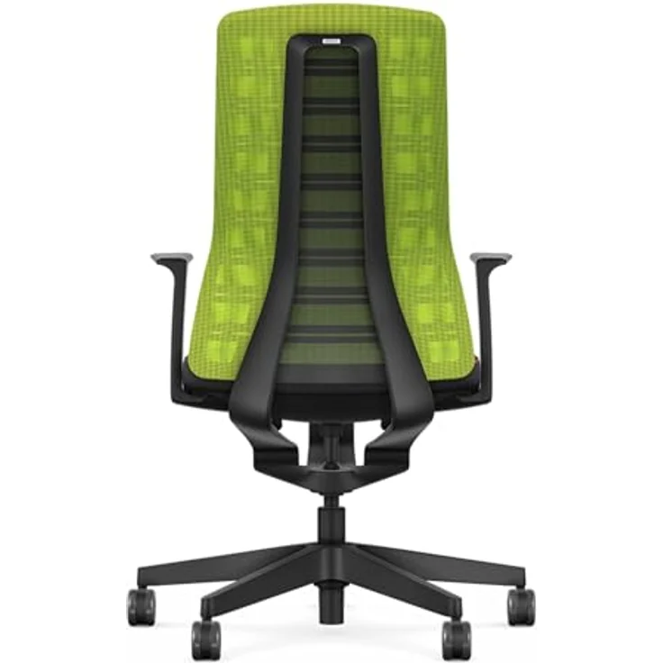 Interstuhl Bürostuhl Pure Active Edition, ergonomischer Drehstuhl mit Smart-Spring Technologie, 4D-Armlehne, Gewichtsanpassung, Grün | Schwarz, Made in Germany – Bild 2