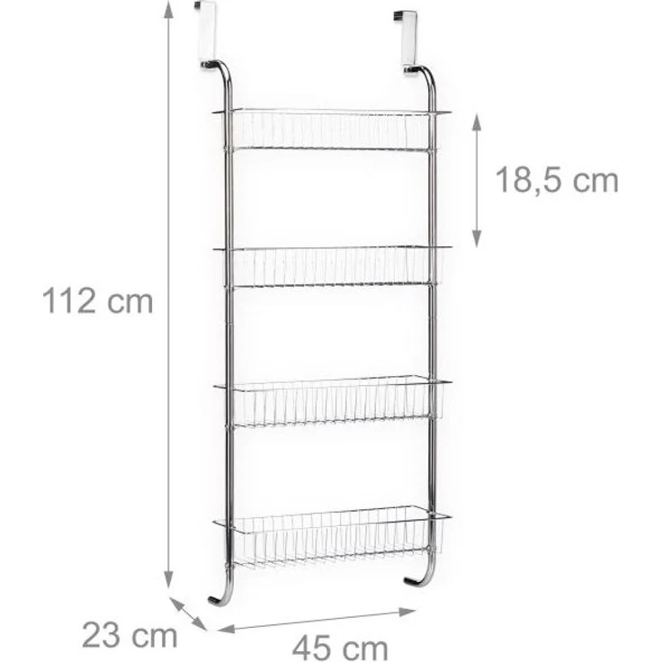 Hängeregal Chrom – Bild 4