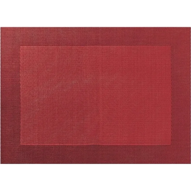 ASA SELECTION Tischdecke Asa Tischset mit gewebtem Rand Granatapfelrot (46 x 33 cm) – Bild 2