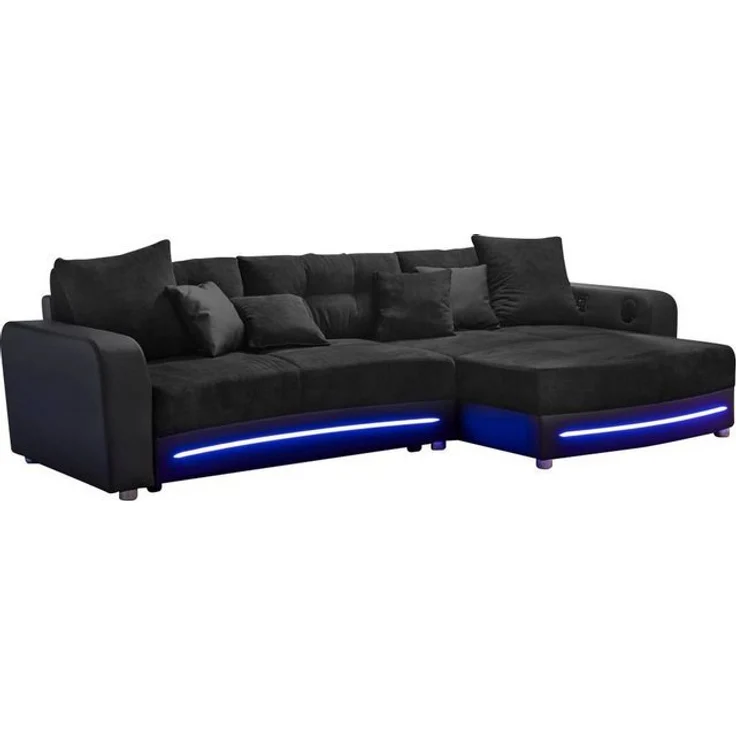 Jockenhöfer Gruppe Ecksofa Laredo L-Form, inklusive RGB-LED-Beleuchtung und Bluetooth-Soundsystem – Bild 4