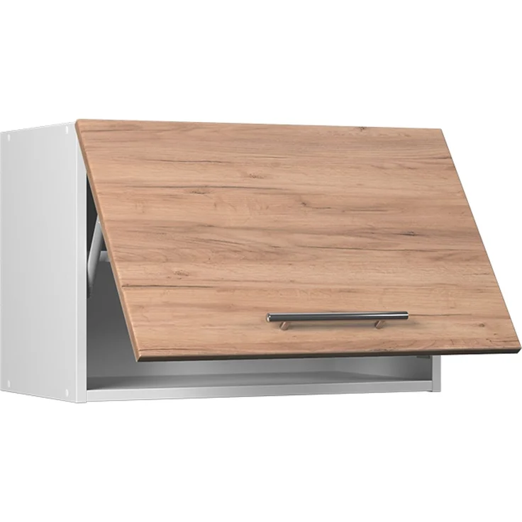 Hängeschrank Fame-Line Goldkraft Eiche/Weiß 60 cm, AP Eiche Vicco – Bild 6
