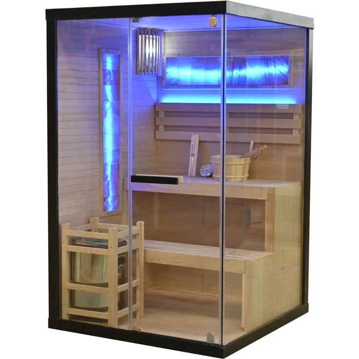 LUXOR 1 Sauna 2 Pers. 120x120x190 cm – Bild 1