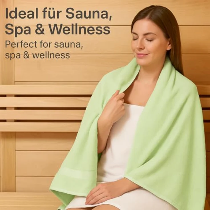 Betz Saunatuch Saunatücher groß XXL Größe 80 x 200 cm Badetuch Badetücher Palermo, (1 Stück, 1-St) – Bild 6