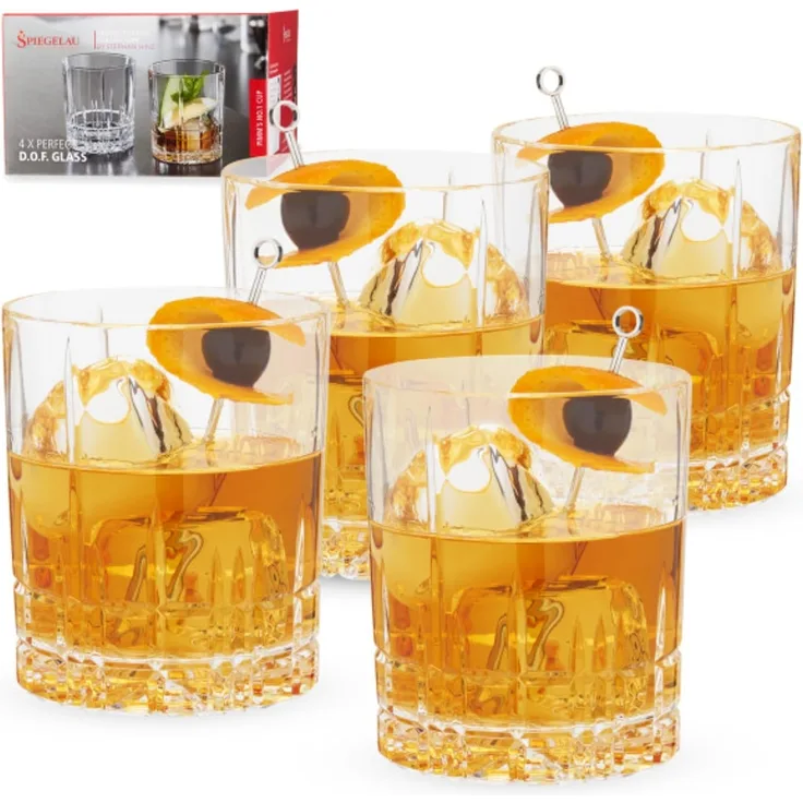Spiegelau Whiskygläser Perfect. ca. 368 ml. 4er Set