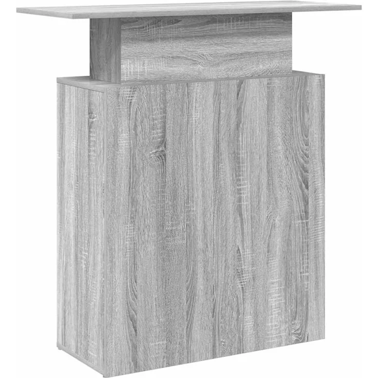 vidaXL Empfangstheke Grau Sonoma 100x40x104 cm Holzwerkstoff 859056 – Bild 6