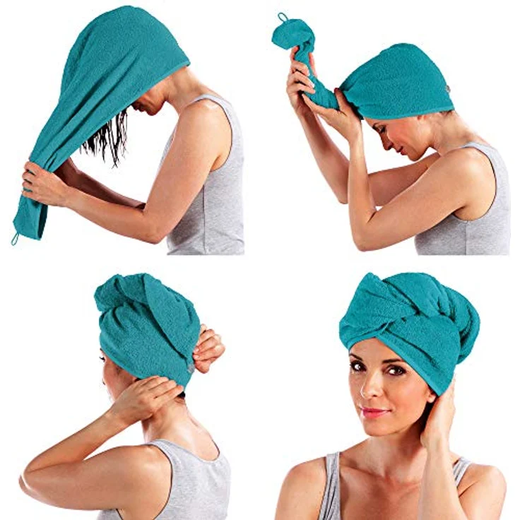 Erwin Müller Handtuch Turban, Frottier, Walk-Frottier Uni – Bild 3