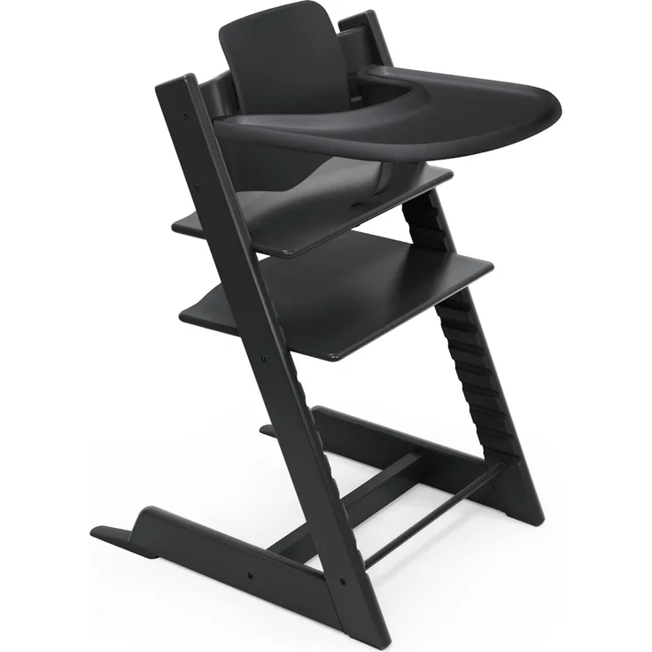 Stokke Hochstuhl Tripp Trapp Hochstuhl mit Baby set und Stokke Tray, für Kinder im Alter von 6-36 Monaten – Bild 1