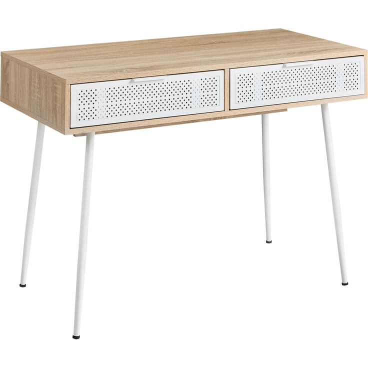 Schreibtisch CHULA Hellbraun 110 cm 52 cm