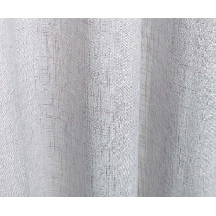 Gözze 'LINEA' Ösenvorhang, 100% Polyester silber, 140x245 cm – Bild 2