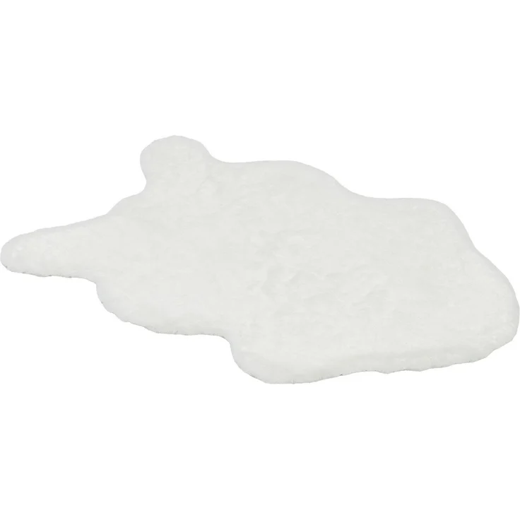 SCHÖNER WOHNEN-Kollektion Fellteppich Tender, fellförmig, Höhe: 26 mm, weich durch Microfaser, Kaninchenfell Haptik, Kunstfell, waschbar – Bild 5