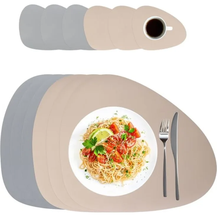 Platzdeckchen mit Untersetzern 6er Set 10053317_8803