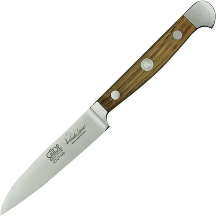 Gemüsemesser E701/09 von GÜDE, Serie Alpha Fasseiche, 9 cm lange Klinge
