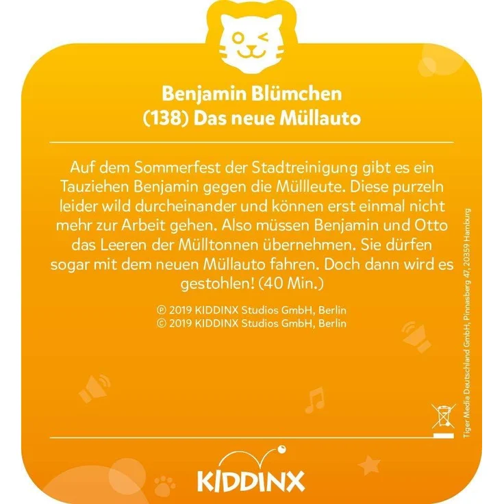 Tiger Media tigercard - Benjamin Blümchen 138 - Das neue Müllauto – Bild 10