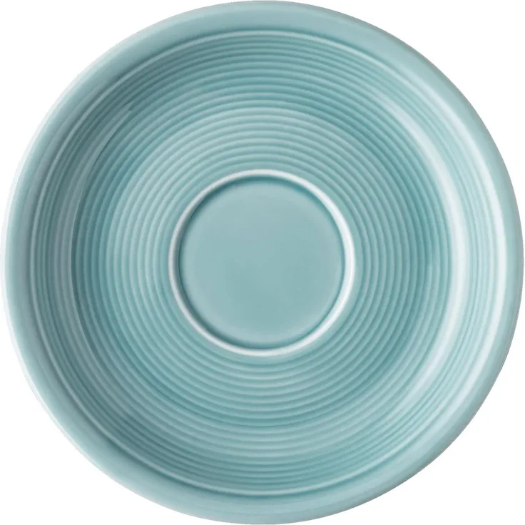 Kaffee-Untertasse Trend Colour Ice Blue Thomas Porzellan Kaffeetasse - Mikrowelle geeignet, Spülmaschinenfest