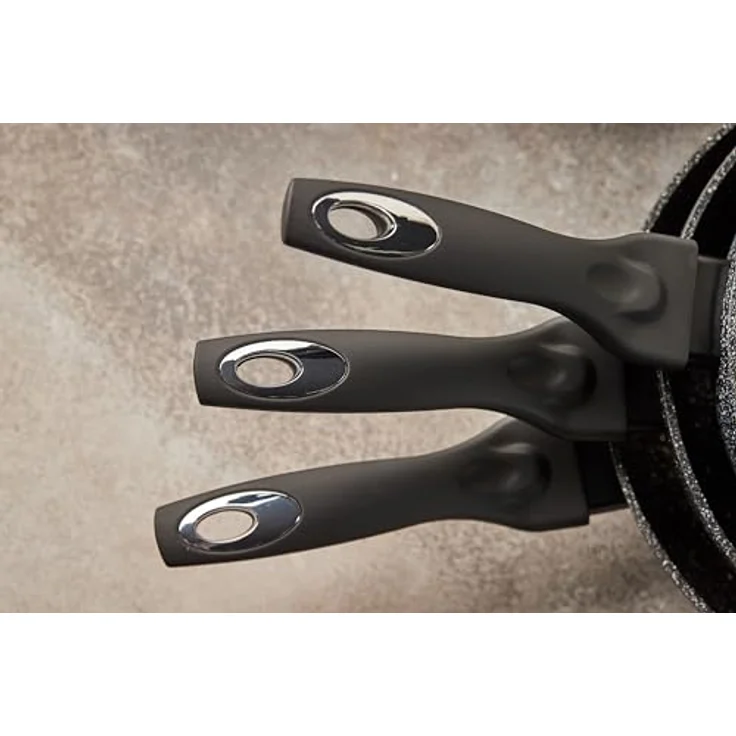 RESTO Kitchenware Bratpfanne Antlia, tiefe Pfanne mit ergonomischem Soft-Touch-Griff, Aluminium (1-tlg), Marmor-Antihaftbeschichtung, 4-lagig, für alle Herdarten geeignet – Bild 8