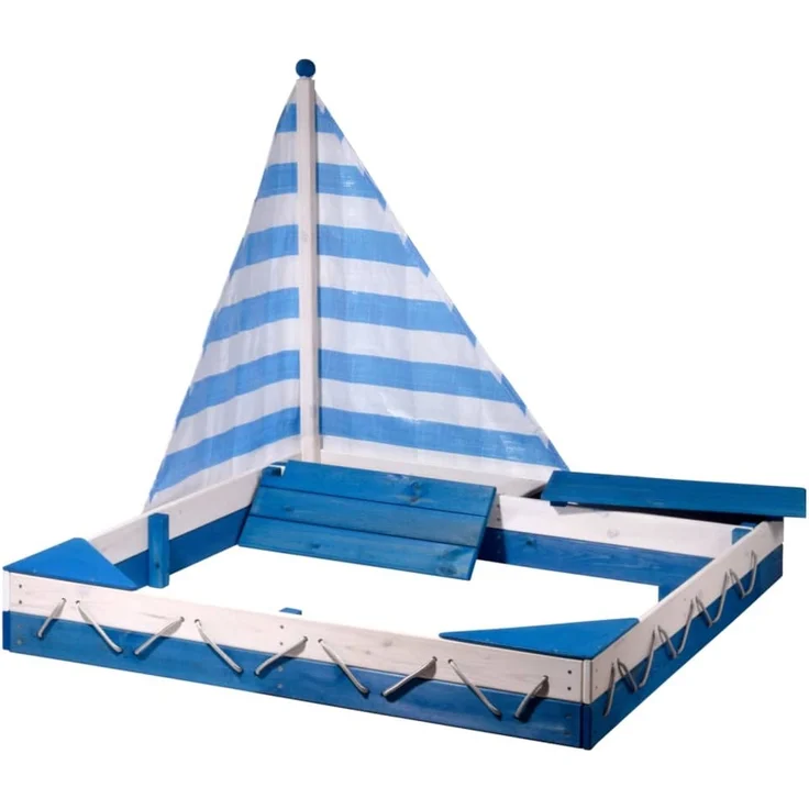 dobar Sandkastenschiff Maritime Blau und Weiß 446252 – Bild 6