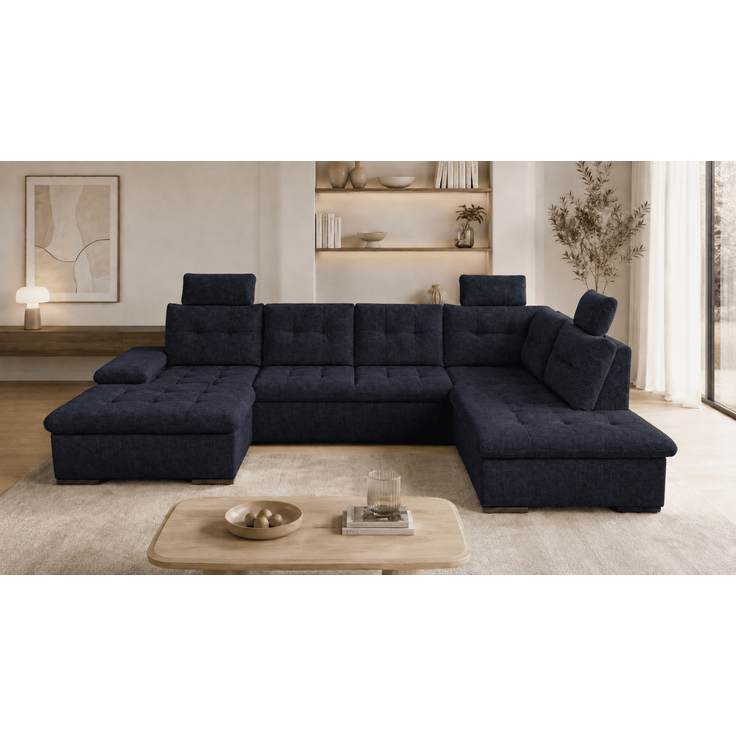 Wohnlandschaft Ronda Ed Exciting Design mit Schlaffunktion