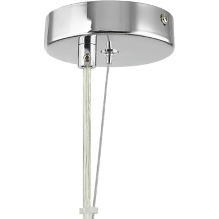 Lucande Hängeleuchte Diborah, Ø 50 cm, bunte Glaspendelleuchte mit G9-Fassung – Bild 5