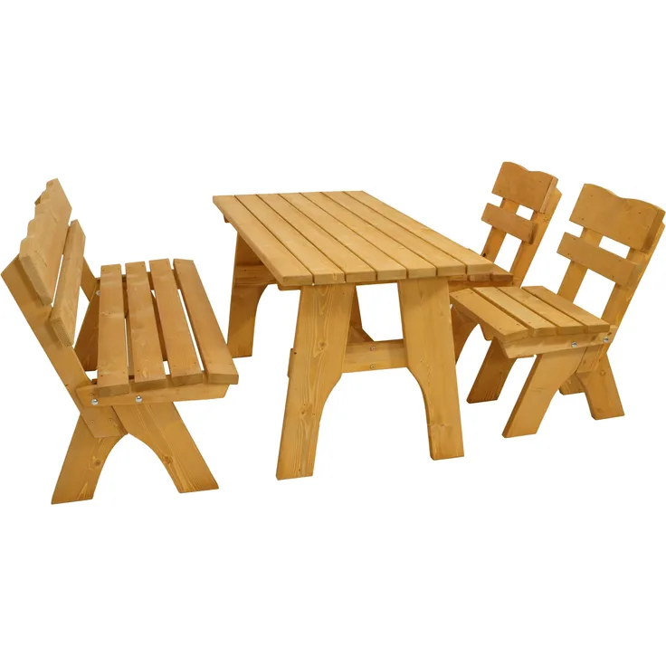 Garnitur FREITAL 4-teilig 150cm, Kiefer massiv
