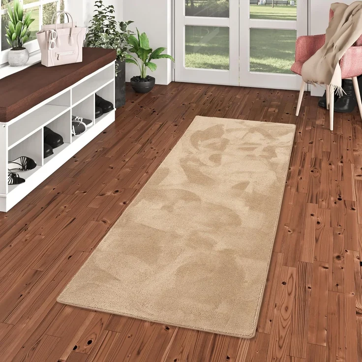 Snapstyle Hochflor-Läufer, Rechteckig, Höhe: 20 mm – Bild 1