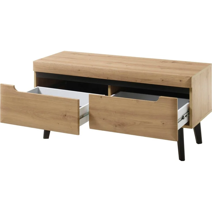 INOSIGN Lowboard Torge, TV-Unterschrank, TV-Kommode, Fernsehschrank, TV-Board (1 St), abgeschrägte Füße, drei Farben, Scandi Design, 107 cm breit – Bild 3