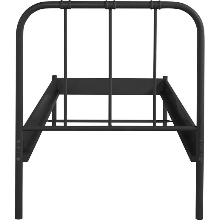 loft24 Bett Ariel, Industrial Design, Einzelbett, 90x200 cm, Metallbett – Bild 3