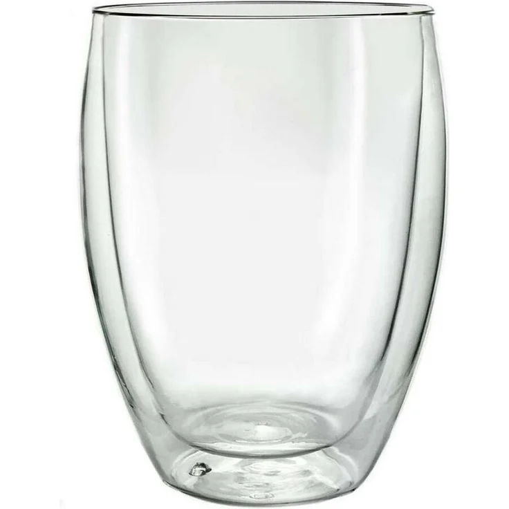 Creano Teeglas Creano doppelwandiges Teeglas mit Edelstahlfilter und Glasdeckel -, Borosilikatglas, 3-teilig – Bild 3