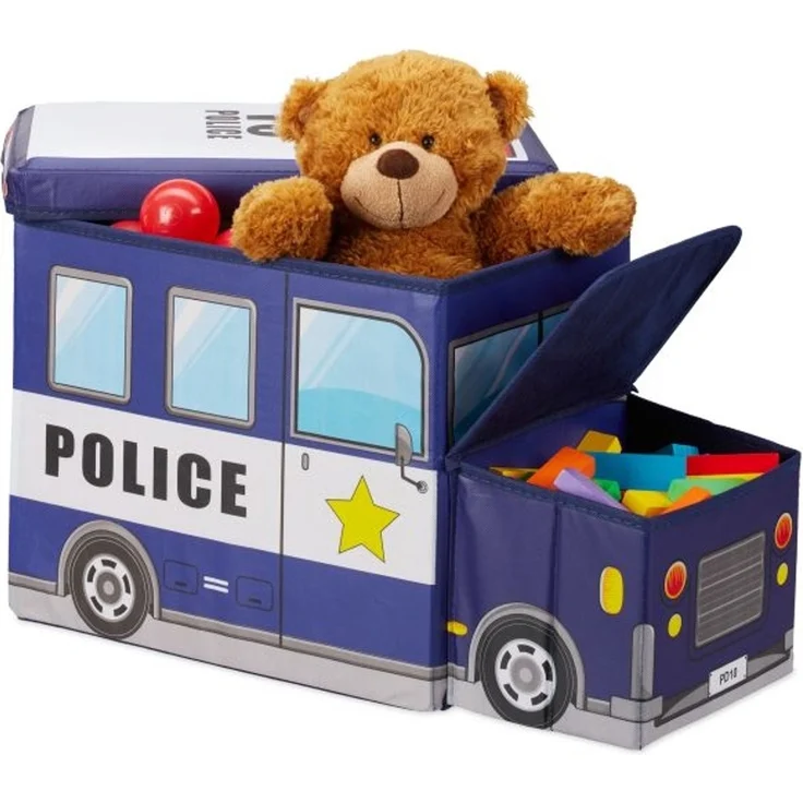 Relaxdays 'Polizei' Sitzbox – Bild 1