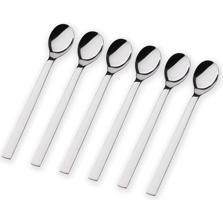 WMF Nuova Löffel-Set Latte Macchiato 6 tlg Besteck – Bild 5