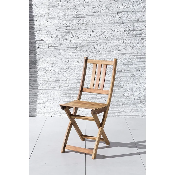 SAM Gartenstuhl Blossom, Akazie-Holz FSC® 100% Zertifiziert, ideal für Balkon, Garten & Terrasse, zusammenklappbar – Bild 2