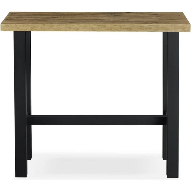 DUBI Möbel Bartisch LOTTE, schweres 4-Fuß oder X-Gestell, Metallgestell, Holztischplatte aus MDF – Bild 4