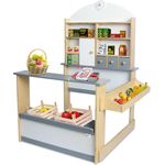 Kaufladen Lilly Weiß / Grau