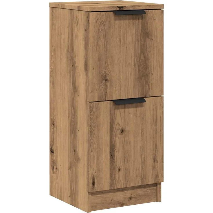 vidaXL Sideboard Artisan-Eiche 30x30x70 cm Holzwerkstoff 856961 – Bild 1