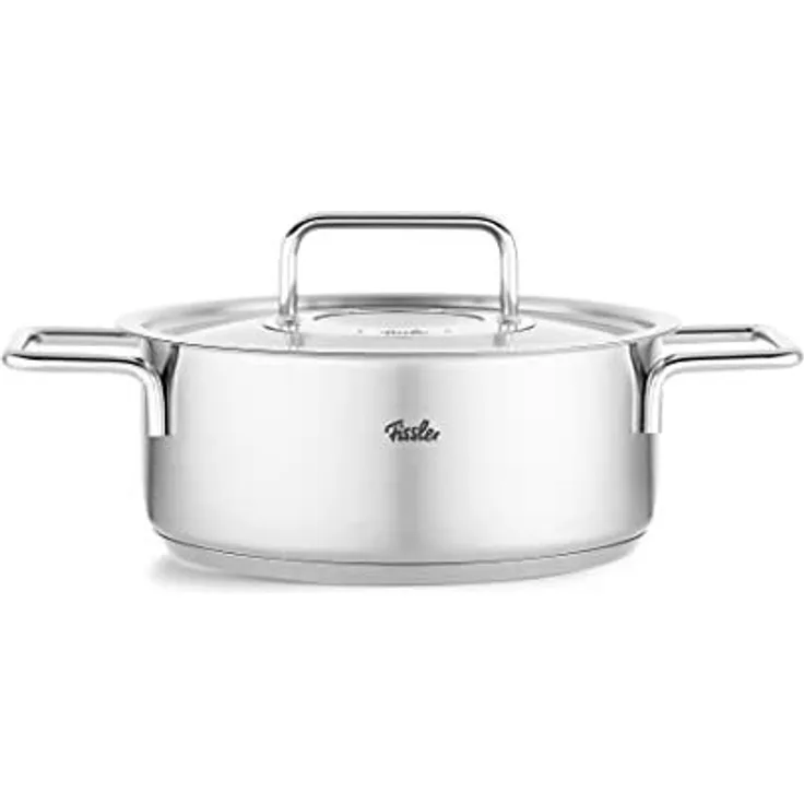 Fissler Bratentopf Fissler Pure Collection, Edelstahl 18/10 (1-tlg), Made in Germany