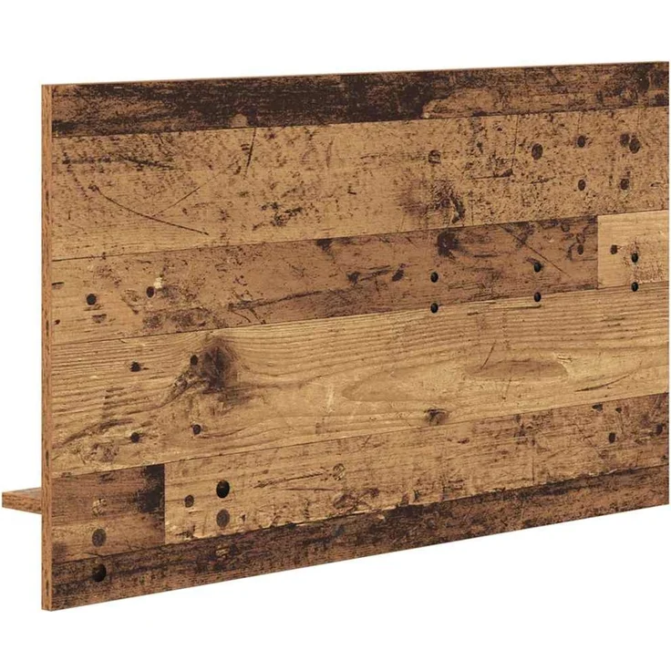 vidaXL Wandmontierter nachttisch Altholz 90 x 10 x 50 cm Holzwerkstoff 874521 – Bild 7