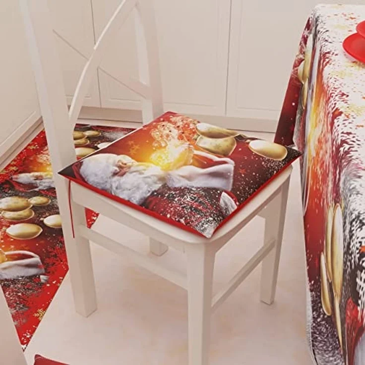 PETTI Artigiani Italiani - Tischdecke, Tischdecke, schmutzabweisend, Weihnachten, Tischdecke, Küche, Weihnachtsmann, X12-Sitzer (140x240 cm) 100% Made in Italy – Bild 5