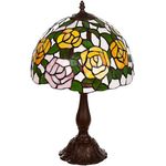 BIRENDY Stehlampe Birendy 12 Zoll Tischlampe Tiffany Libelle groß Motiv Lampe