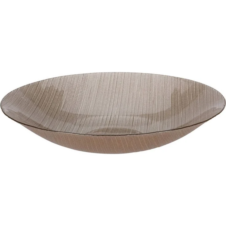 Home & styling collection Schüssel Schale aus Glas KARNEOL, Ø 30 cm, Glas, (1 Stk)