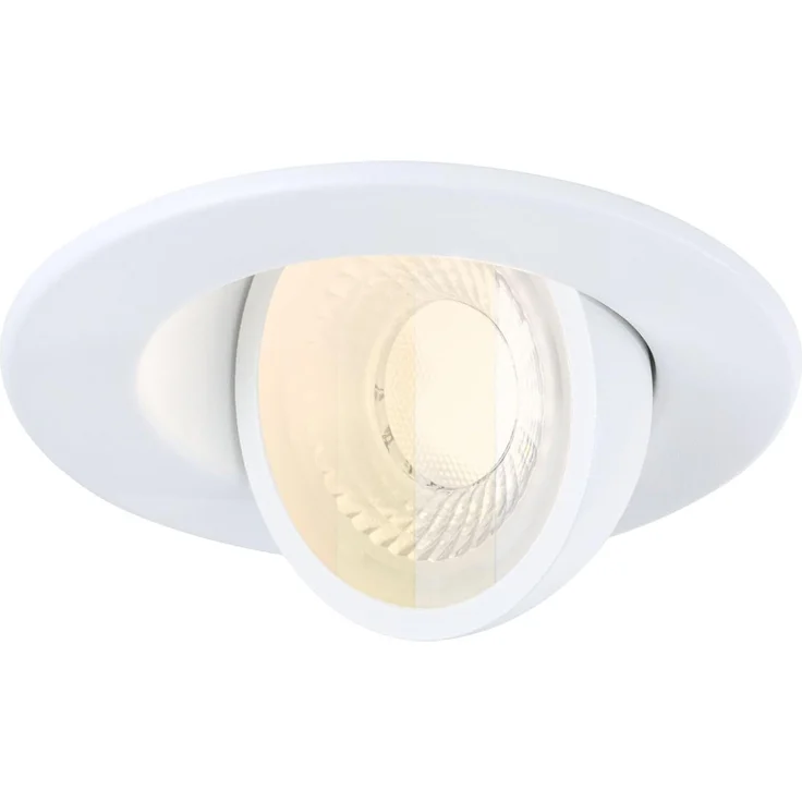 Paulmann LED-Einbauleuchte Zina 5/8 W Ø 9 cm dimmbar weiß matt – Bild 15