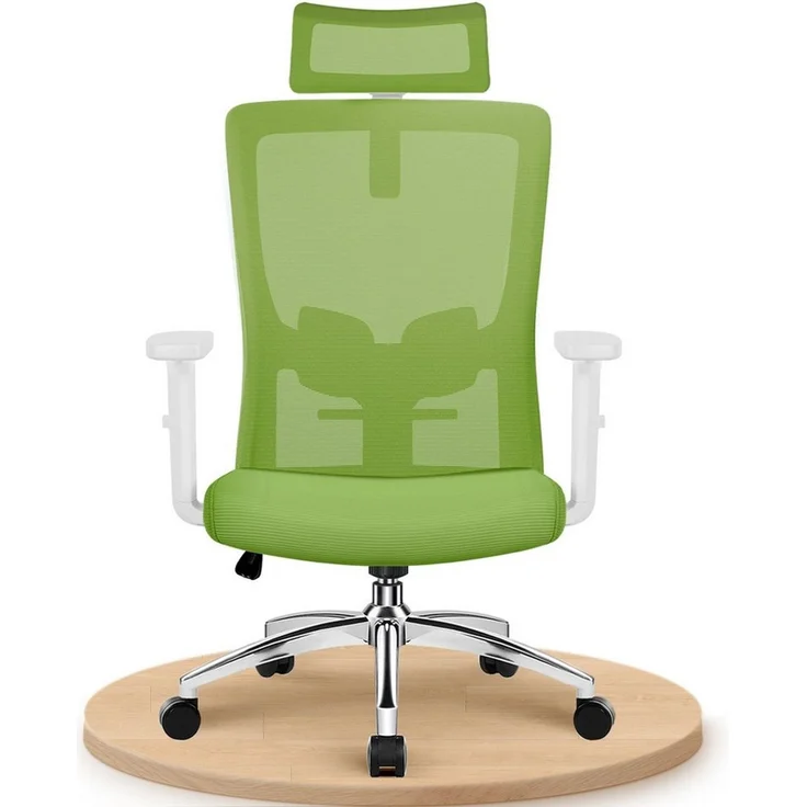 Adormii Bürostuhl bürostuhl ergonomisch,schreibtischstuhl mit verstellbarer Lendenstütze (Ergonomischer bürostuhl mit verstellbaren Armlehnen, büro stuhl bis zu 135° neigbar, ergonomic office chair mit höhenverstellbarer, atmungsaktiv und komfortabel, ... – Bild 1