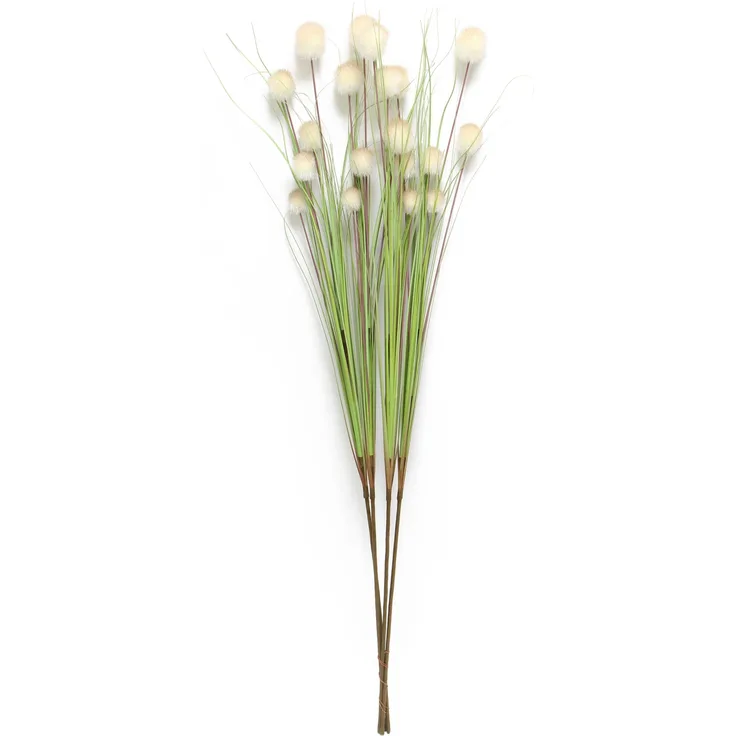 Bündel "Blütenkugel", 4er Set Dekobündel Kunstpflanze Naturdeko Trockenpflanze