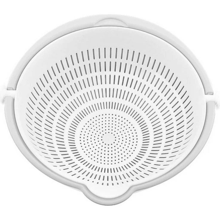 Küchensieb mit schwenkbarem Schüssel ø22 x 10,5 cm - Praktisch & vielseitig Grau – Bild 1